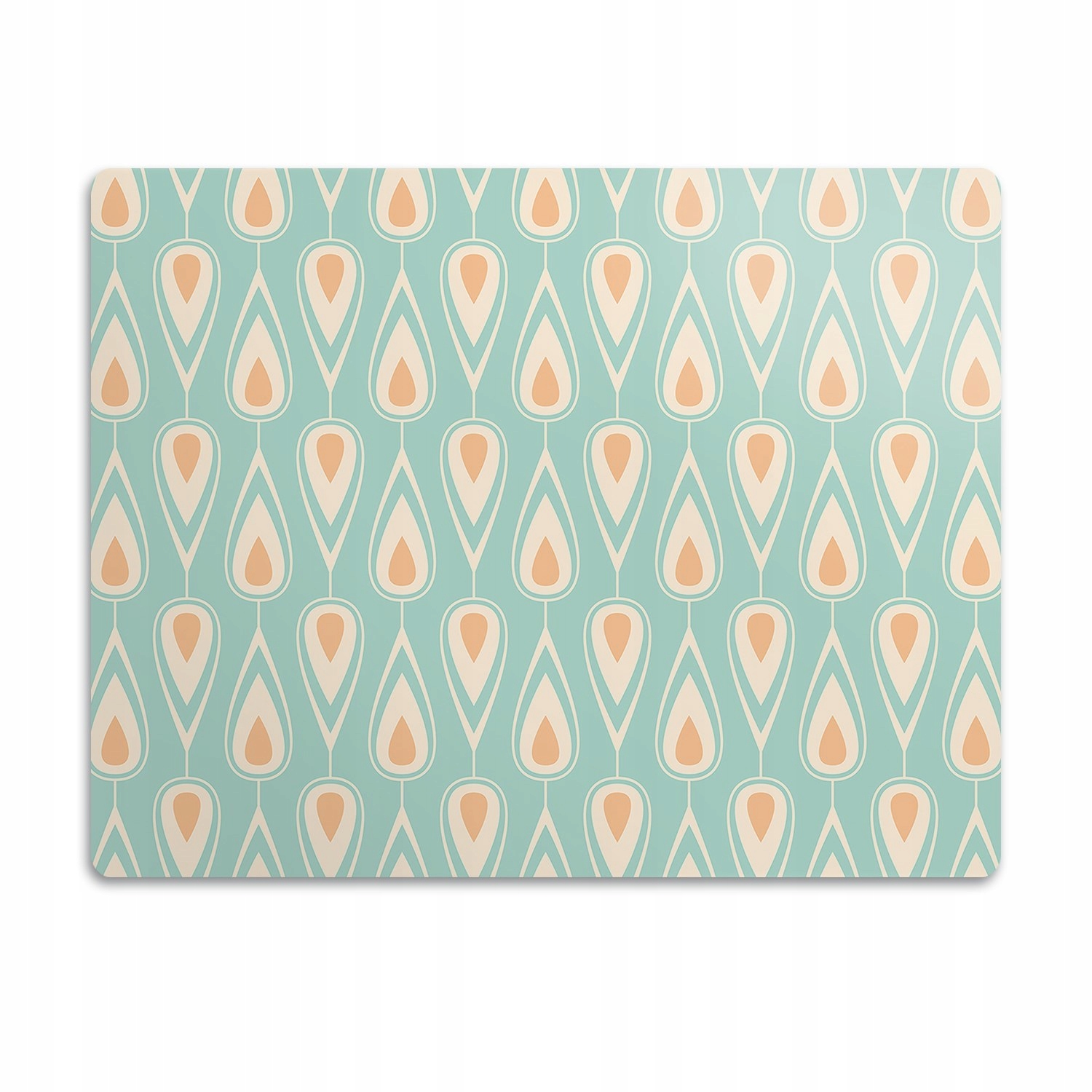 Levně Pro psa podložka pod misku Retro tapeta 60x40 cm