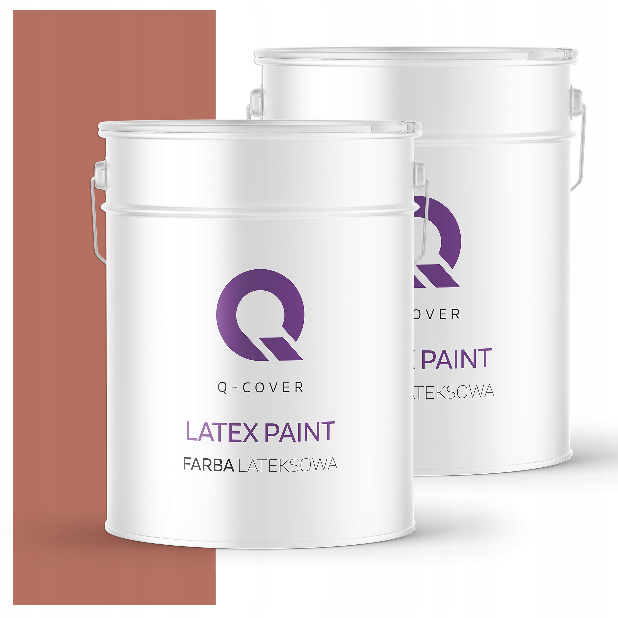 Latexová farba na interiér steny Stropy 10L Hlboká tehlová matná H4728