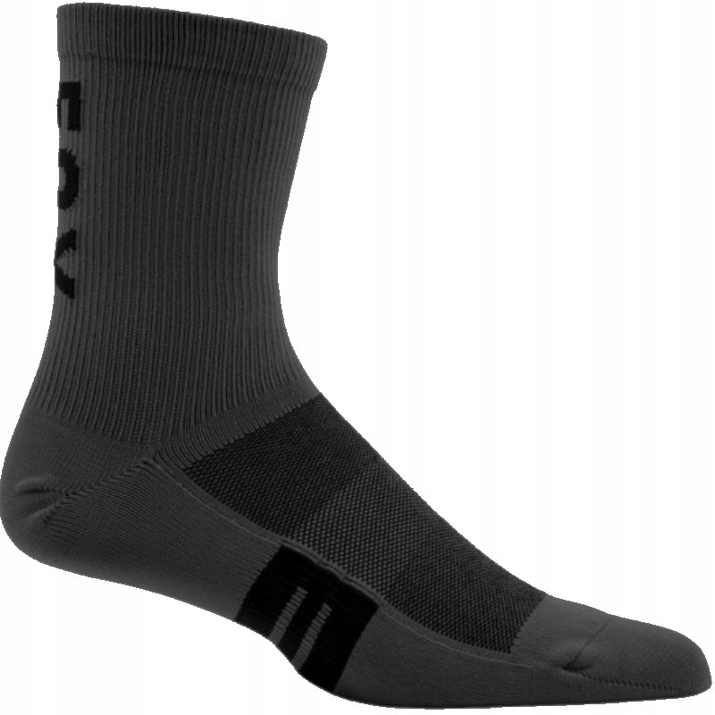 Cyklistické Ponožky Ponožky Fox Flexair Merino 6'' S/m 39-43 Graphite
