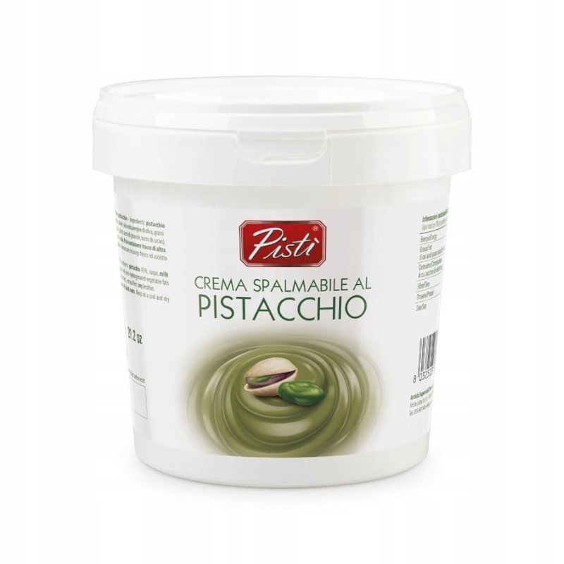 Pisti Crema Pistacchio 1kg Włoski Krem Pistacjowy z Sycylii