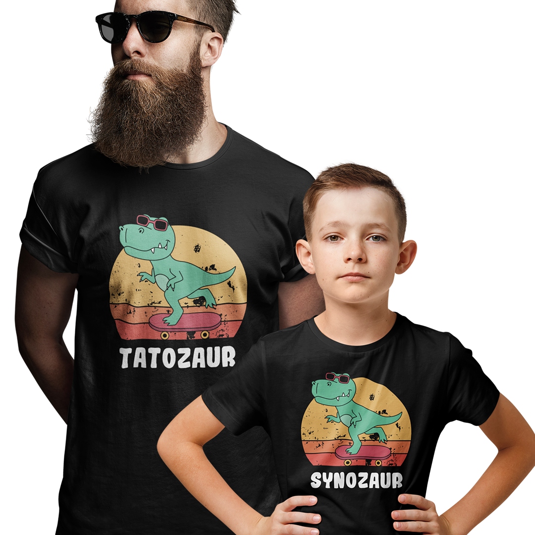 

Koszulka Dla Taty I Syna Tatozaur Synozaur
