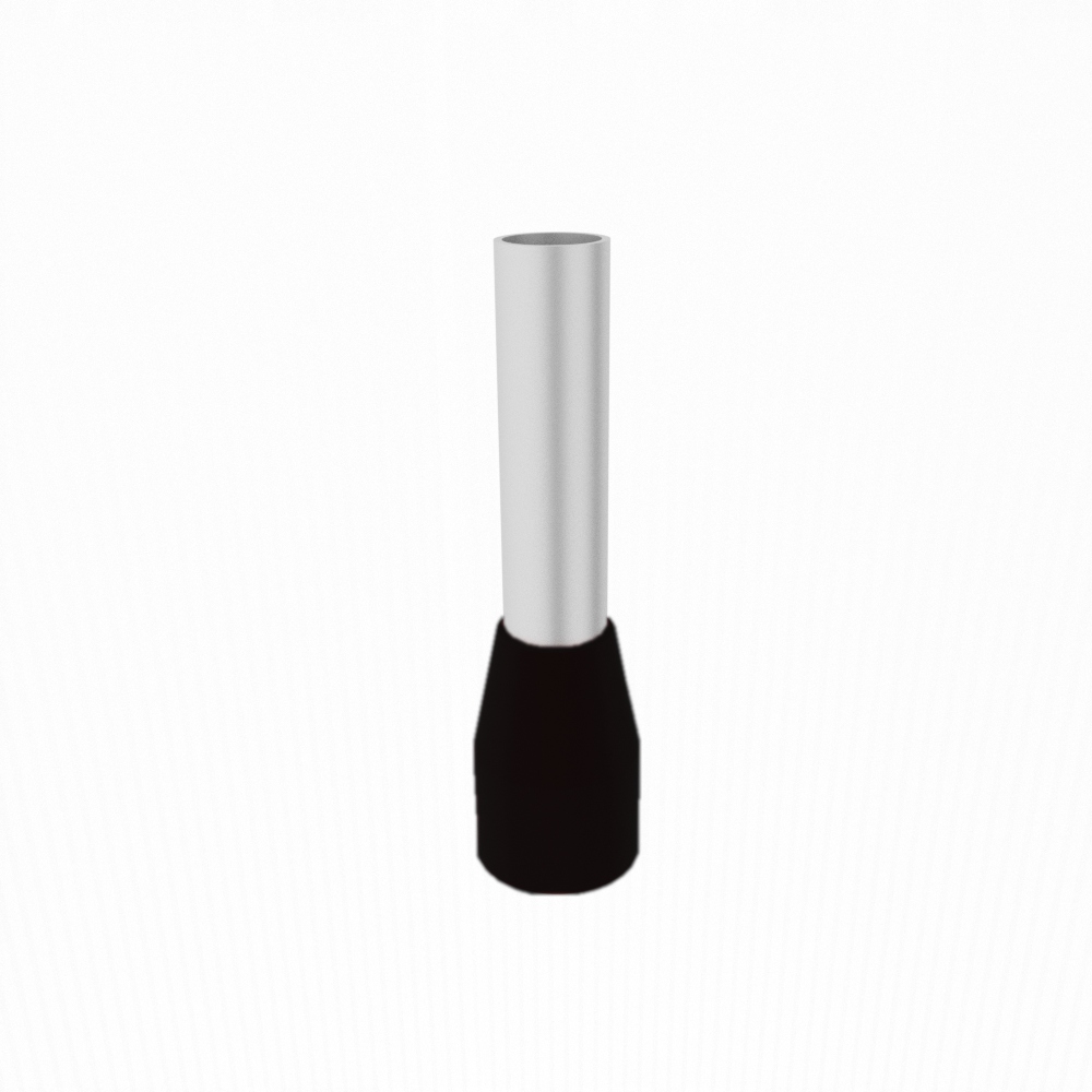 

100szt Końcówka tulejkowa izol. 1,5mm2 czarna 0460