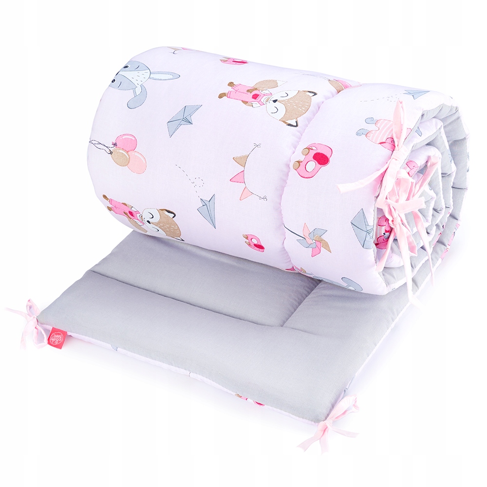 

Babyboom Dwustronny Ochraniacz 180x30 Do Łóżeczka