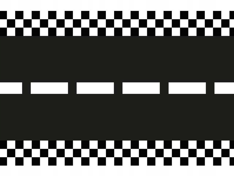 Bieżnik Auta Samochody Tor Wyścigowy Formuła 500 x 40 cm