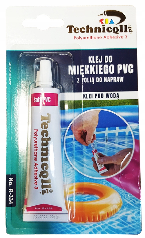 

Klej do miękkiego Pcv, basenów 20ml Technicqll