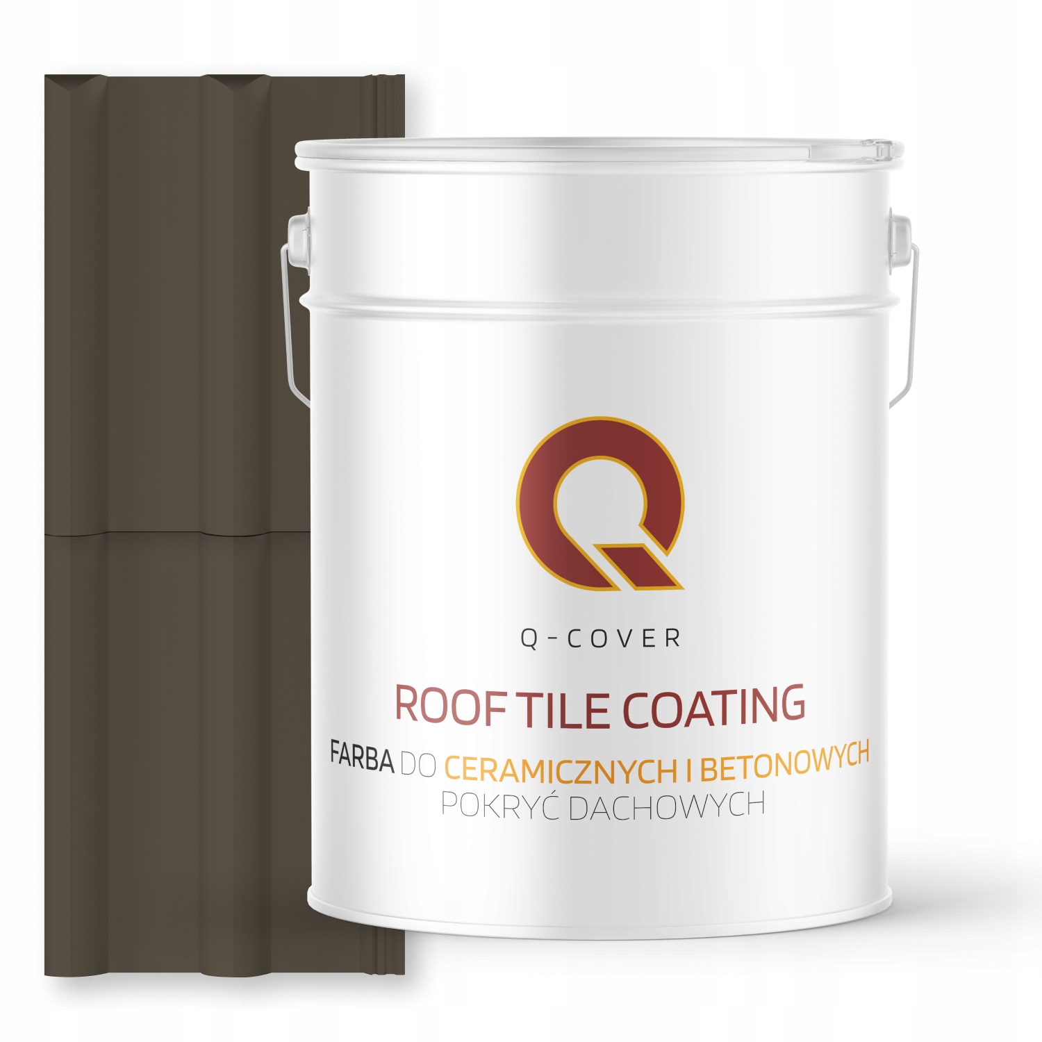 Farba Na Keramické Betónové Strechy Sivá Hnedá Ral 7013 10 L Saténová