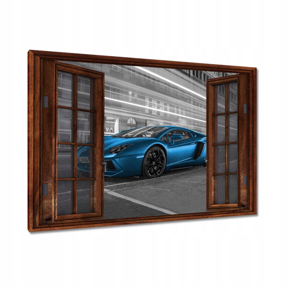 Obrazy 120x80 Modrá rychlost