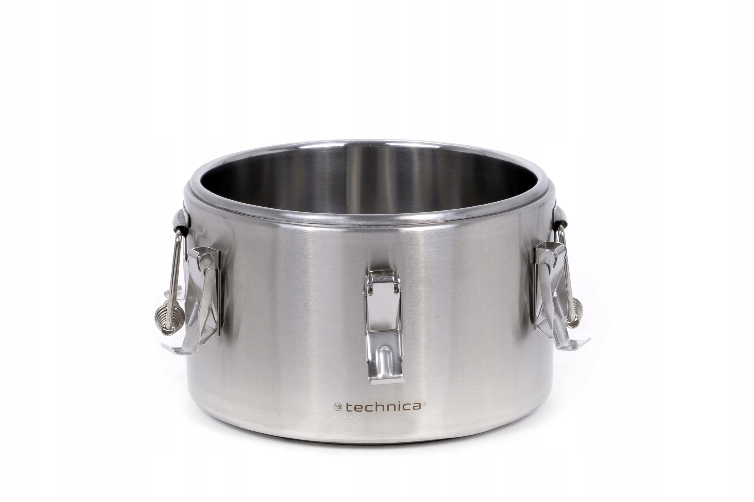 TERMOS GASTRONOMICZNY DO TRANSPORTU ŻYWNOŚCI STAL NIERDZEWNA 10 L TECHNICA Pojemność 10 l