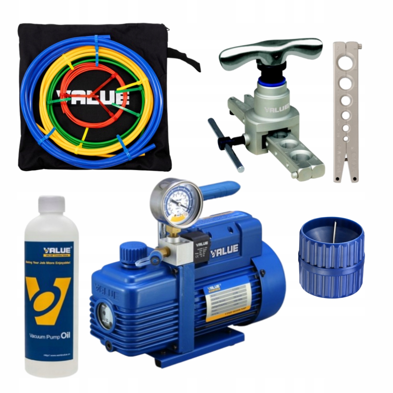 Sada Vákuová Pumpa V-I120SV, Tyče, Kalich, Odhrotovač Value