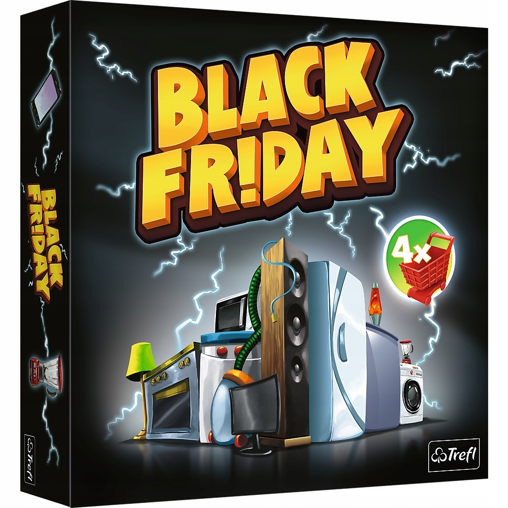 Gra Towarzyska Black Friday Planszowa Ekonomiczna Zakupy Dla Rodziny S