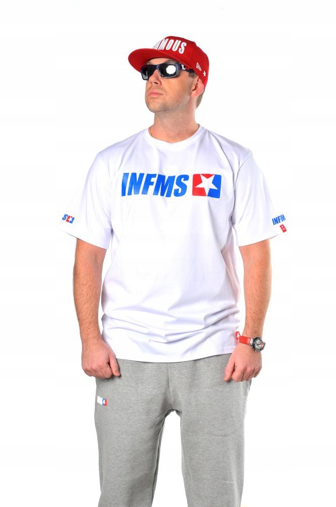 

T-shirt XL Infms Classic Infamous Team + Wlepy