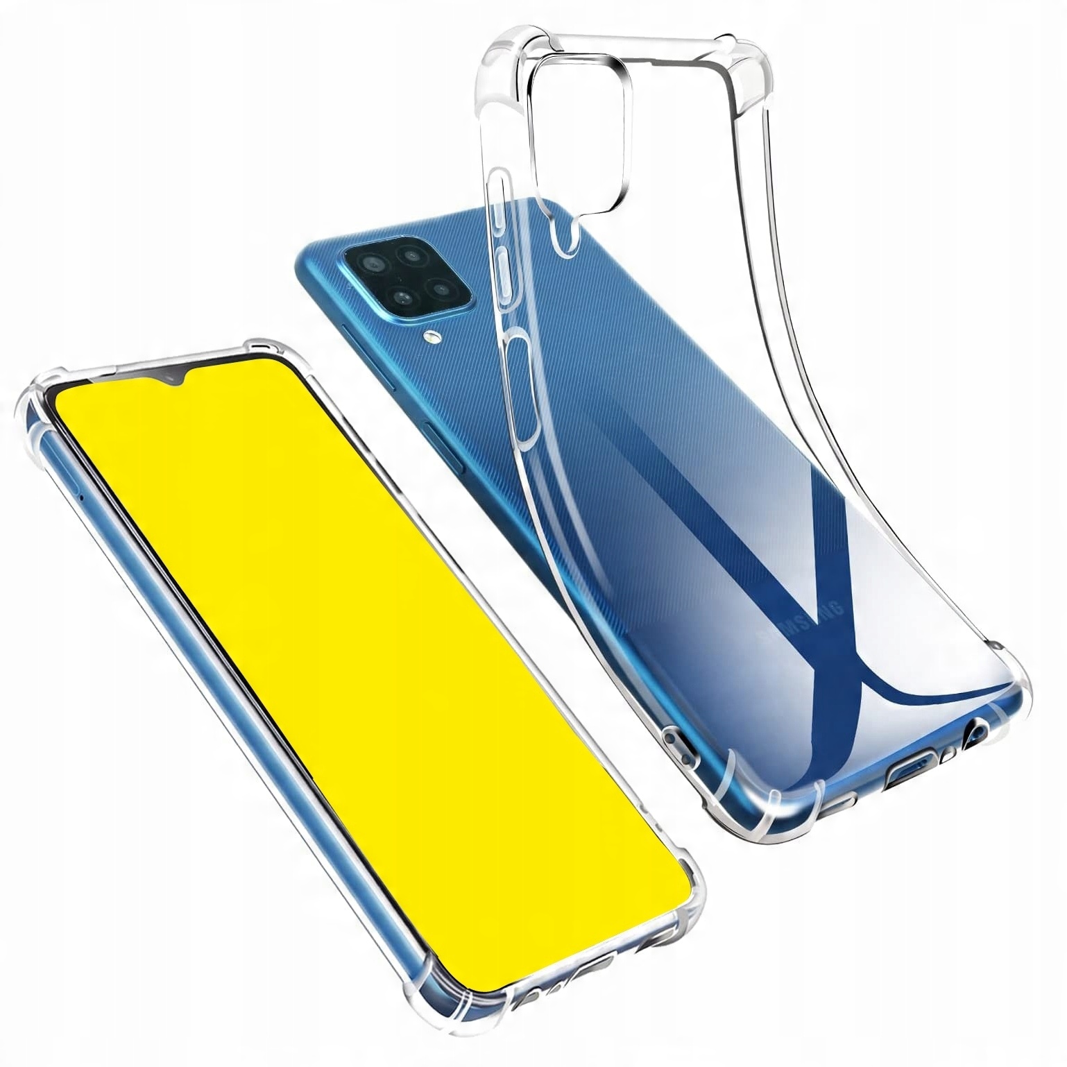 

Etui pancerne do Samsung A12 Airbag szkło