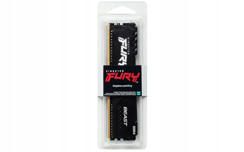 Pamięć RAM KINGSTON Fury Beast 16GB 3200MHz Model Fury Beast