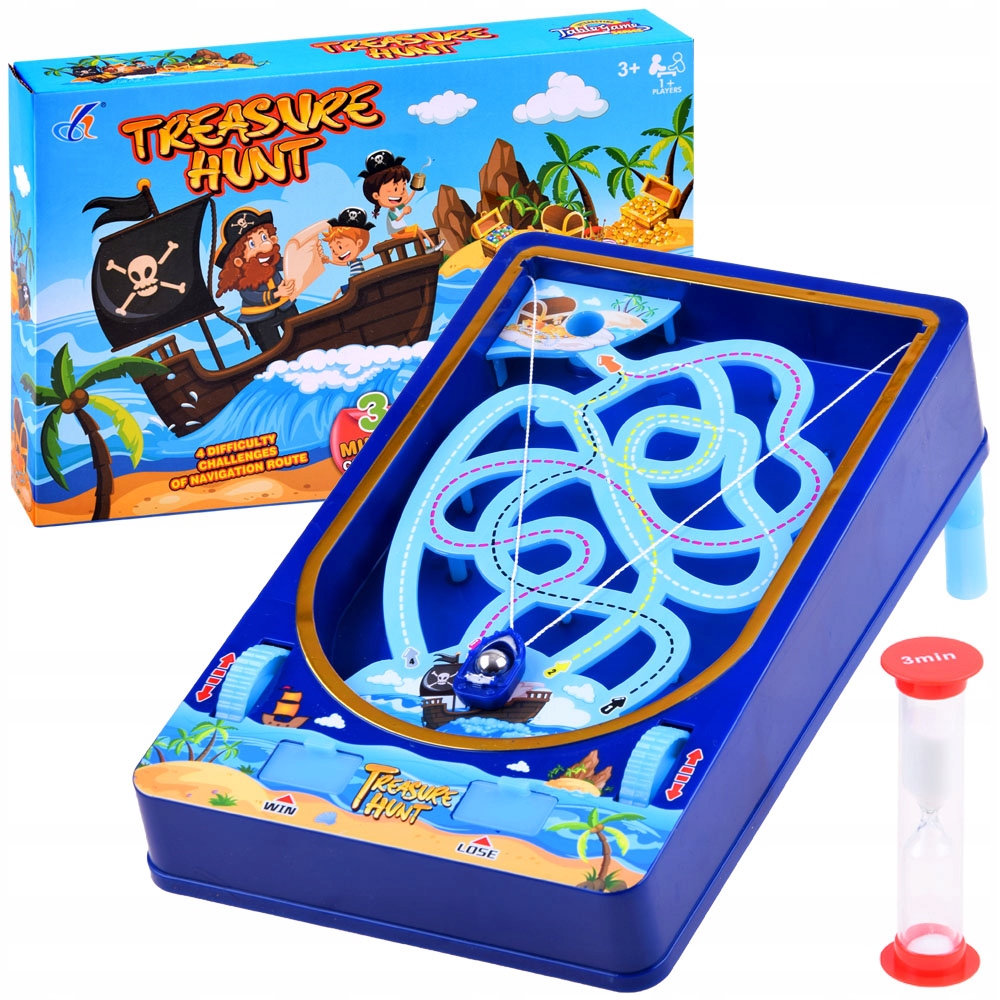 

Piracka gra zręcznościowa kula labirynt GR0504