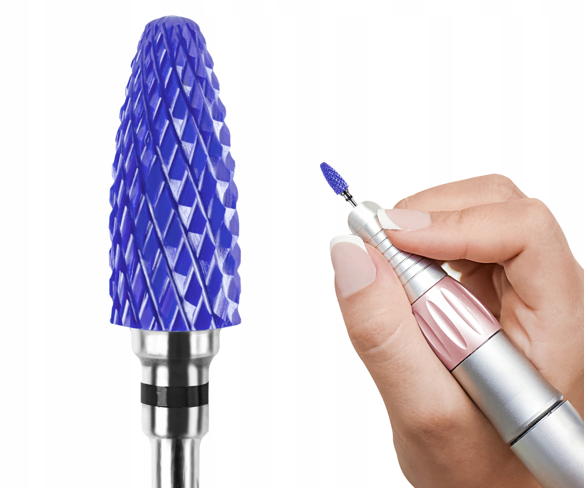 

Frez Ceramiczny Stożek Mocny Hybryda Żel Akryl