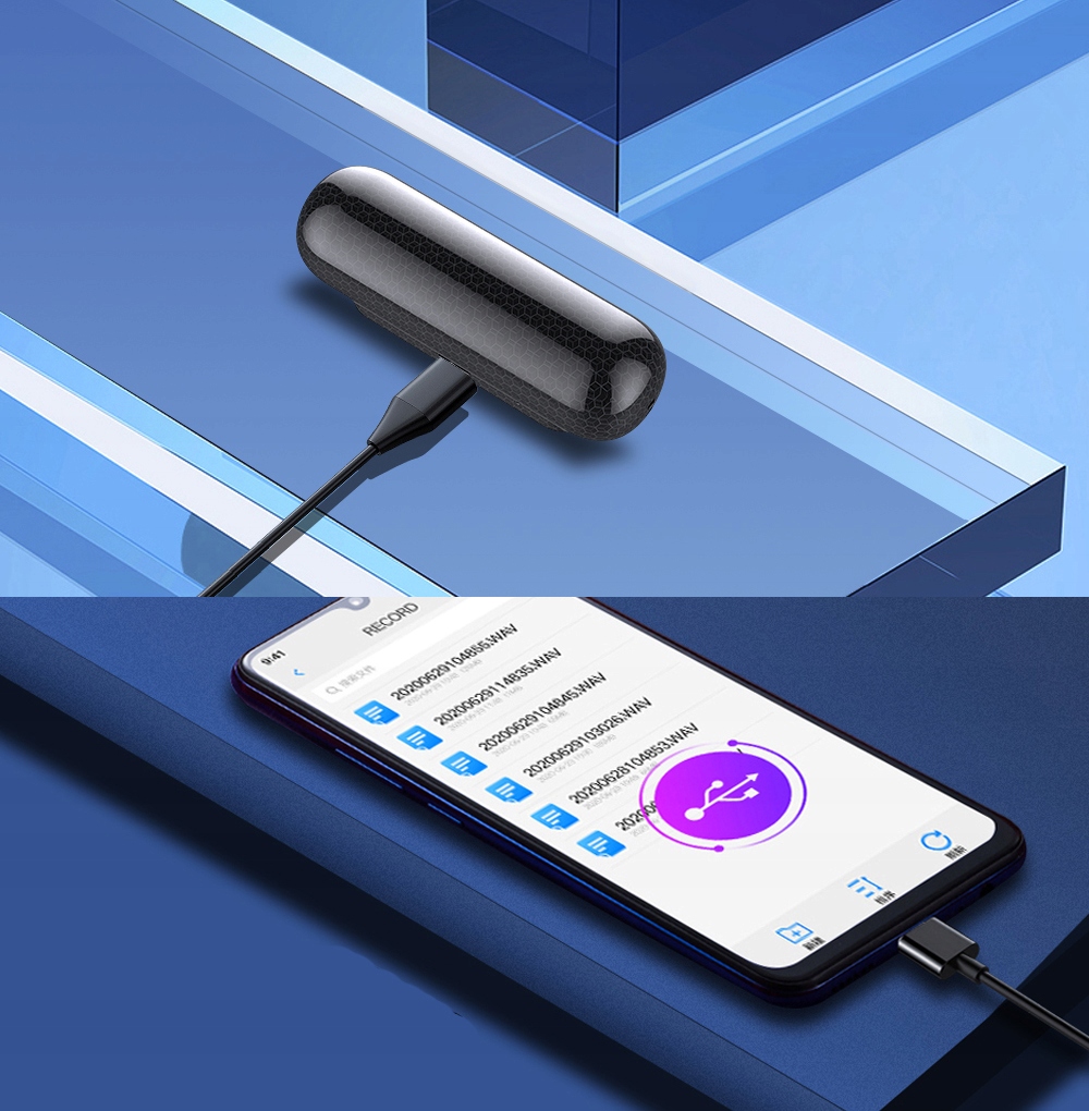 PROFESJONALNY PODSŁUCH PLUSKWA MINI DYKTAFON SZPIEGOWSKI 32GB + SŁUCHAWKI Waga produktu z opakowaniem jednostkowym 100 kg