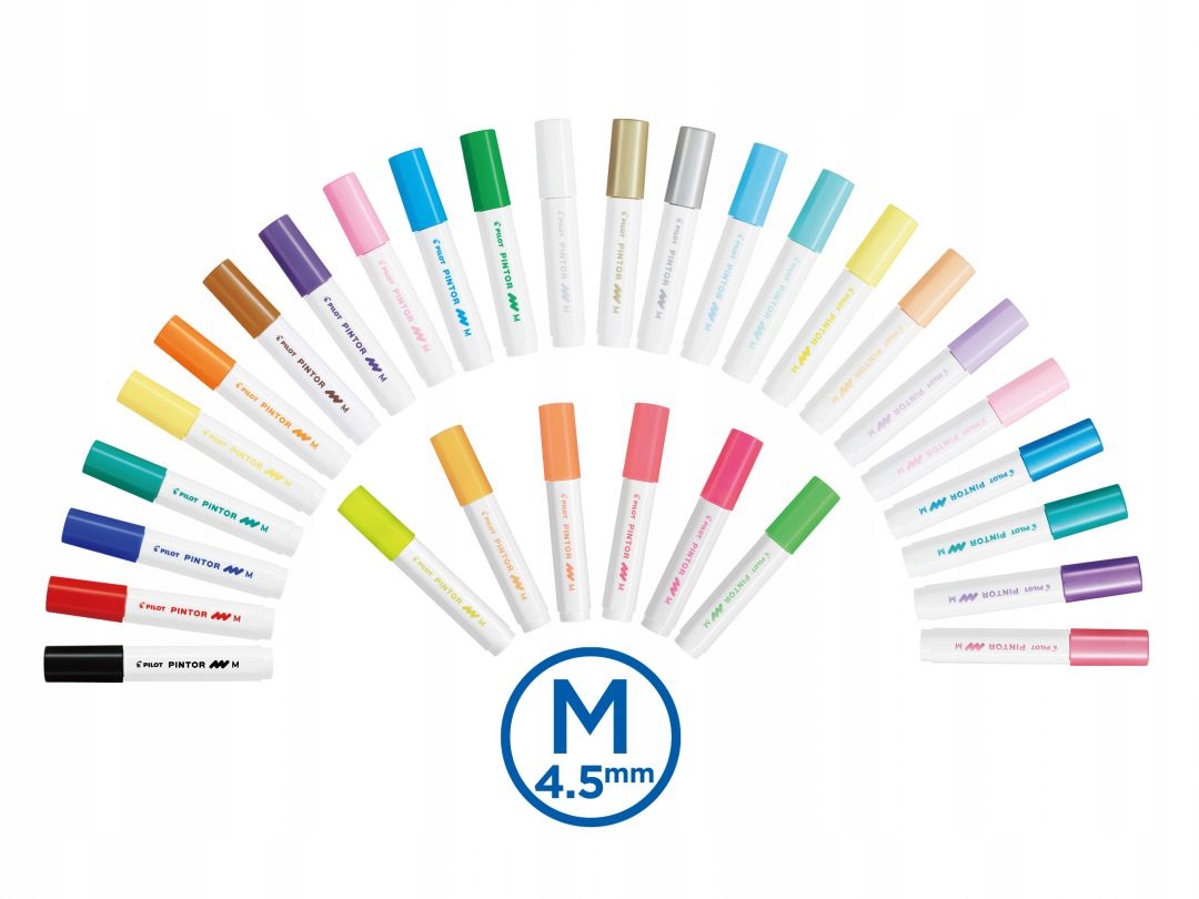 Marker plakatowy PILOT PINTOR pomarańczowy Kolor pomarańczowy