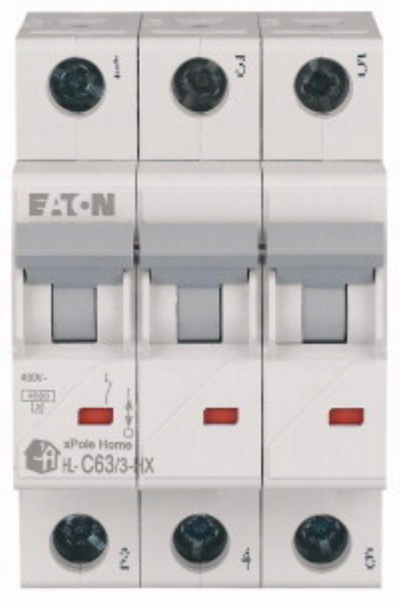 

Eaton HN-C63/3 Wyłącznik nadprądowy 6kA C63A 3P