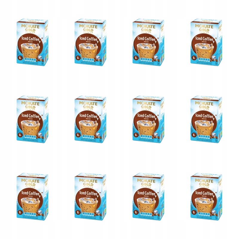 Iced Coffee Mokate Gold Premium Mocha (8 x 15 g) X12