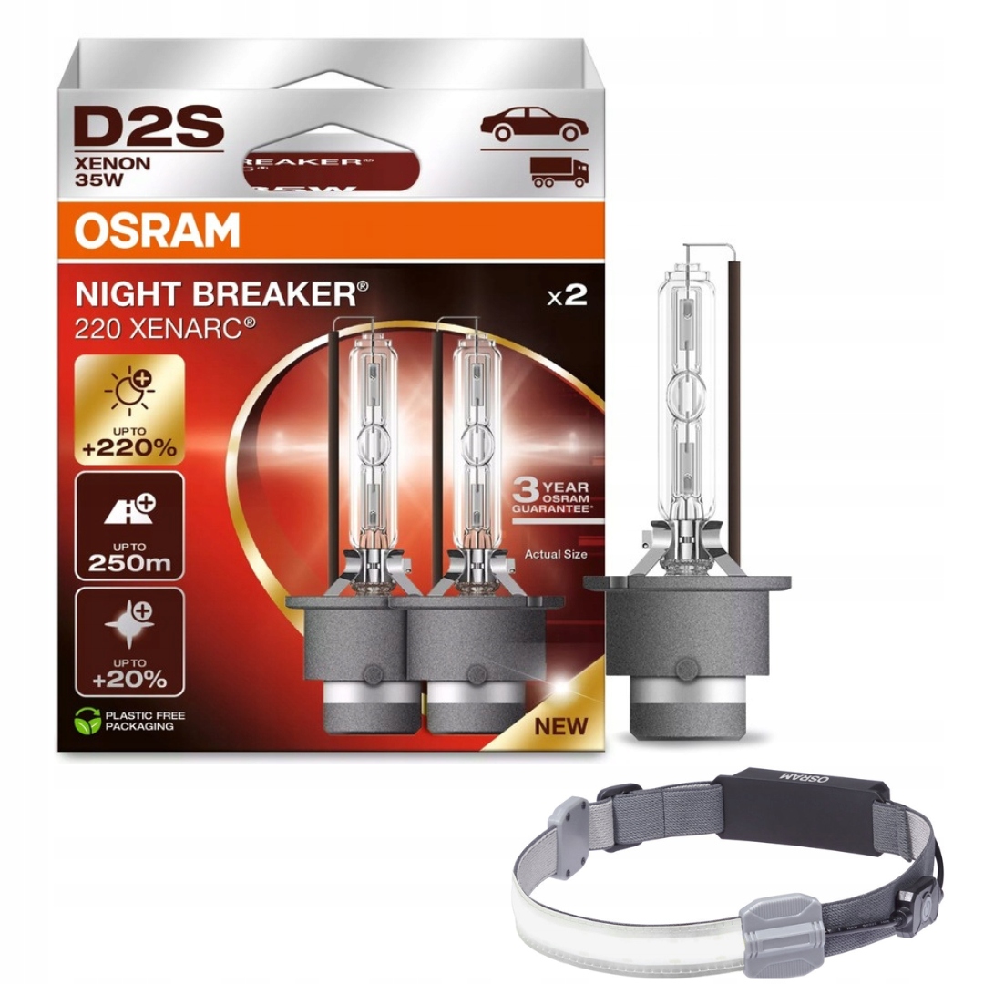 Osram Xsenon Night Breaker Xenarc D2S 220% Baterka LEDinspect LEDIL414