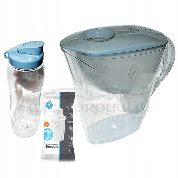 Dzbanek Dafi 3,3l Start Szary +Classic +bidon 0,6l