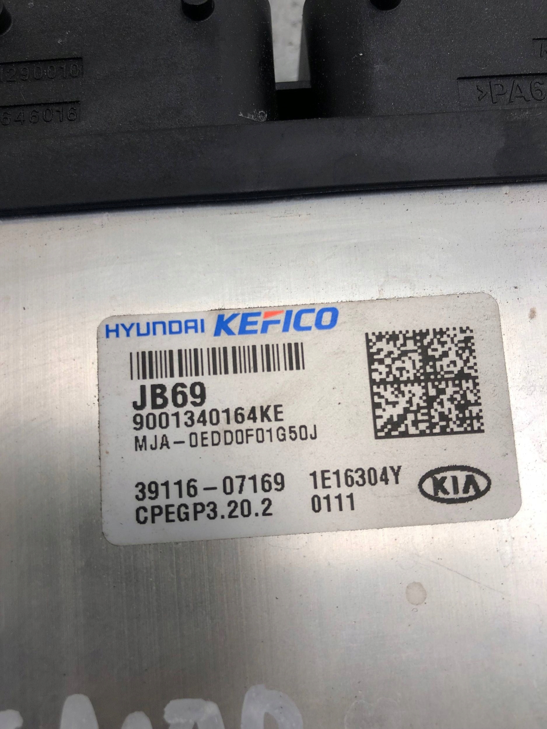 computer Motore 1.0 KIA PICANTO III 39116-07169