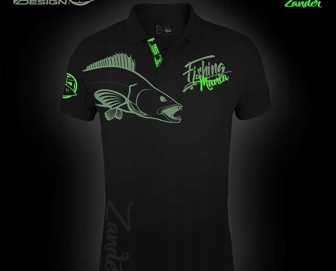 Polokošile Zander Fishing Mania – Hotspot Design – velikost XXL