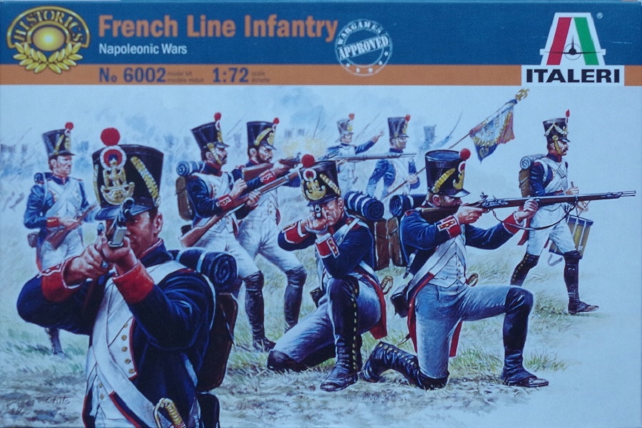 Italeri 6002 Figurki French Line Infantry 1:72