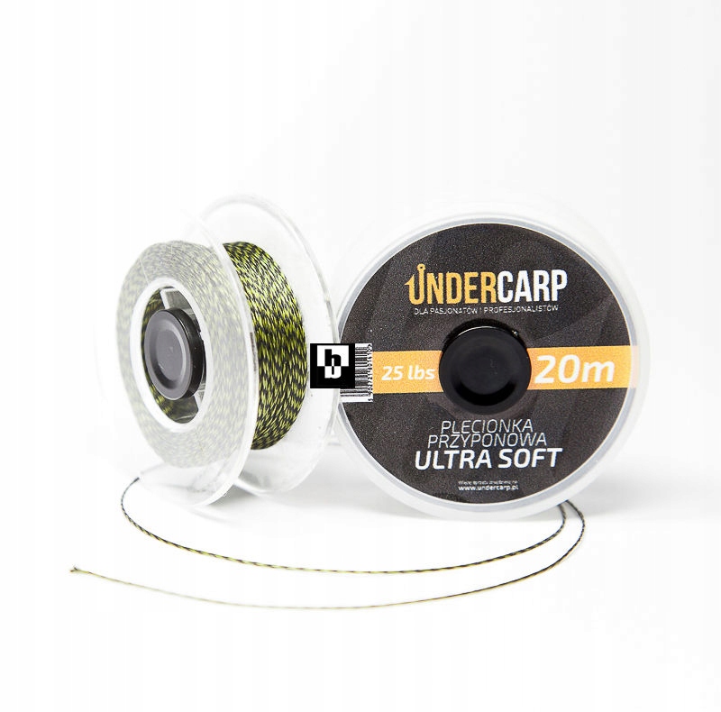 

Plecionka Undercarp przyponowa 20 m 25 lbs Us ziel