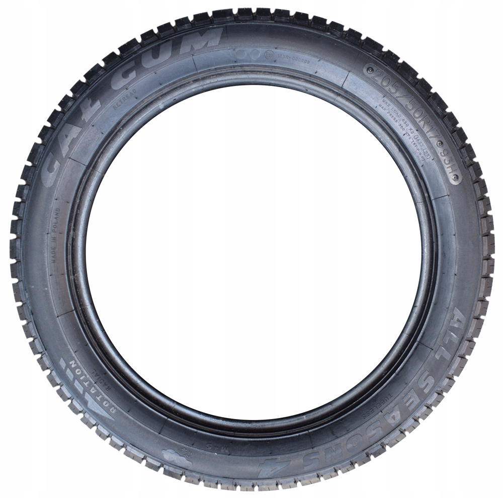 4 OPONY WIELOSEZONOWE 205/50R17 komplet 4szt. całoroczne Model All Season