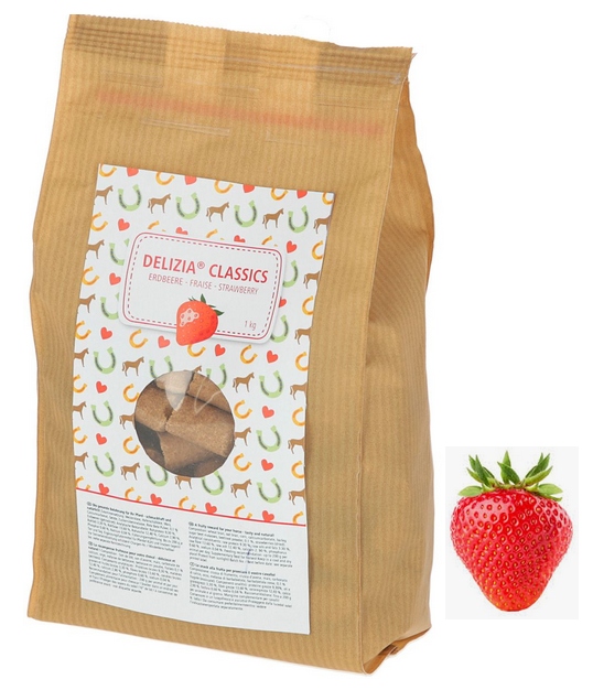 

Delizia Classic Smakołyk Dla Konia Truskawka 1KG