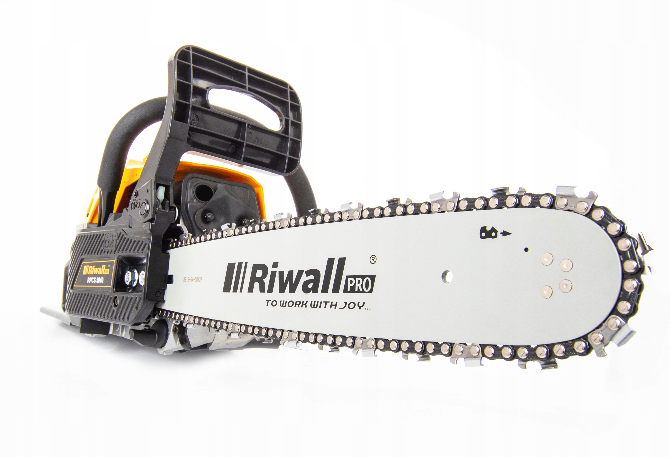 Piła łańcuchowa Spalinowa Riwall MOC 4500 W / 8 KM Zbiornik paliwa 550 ml