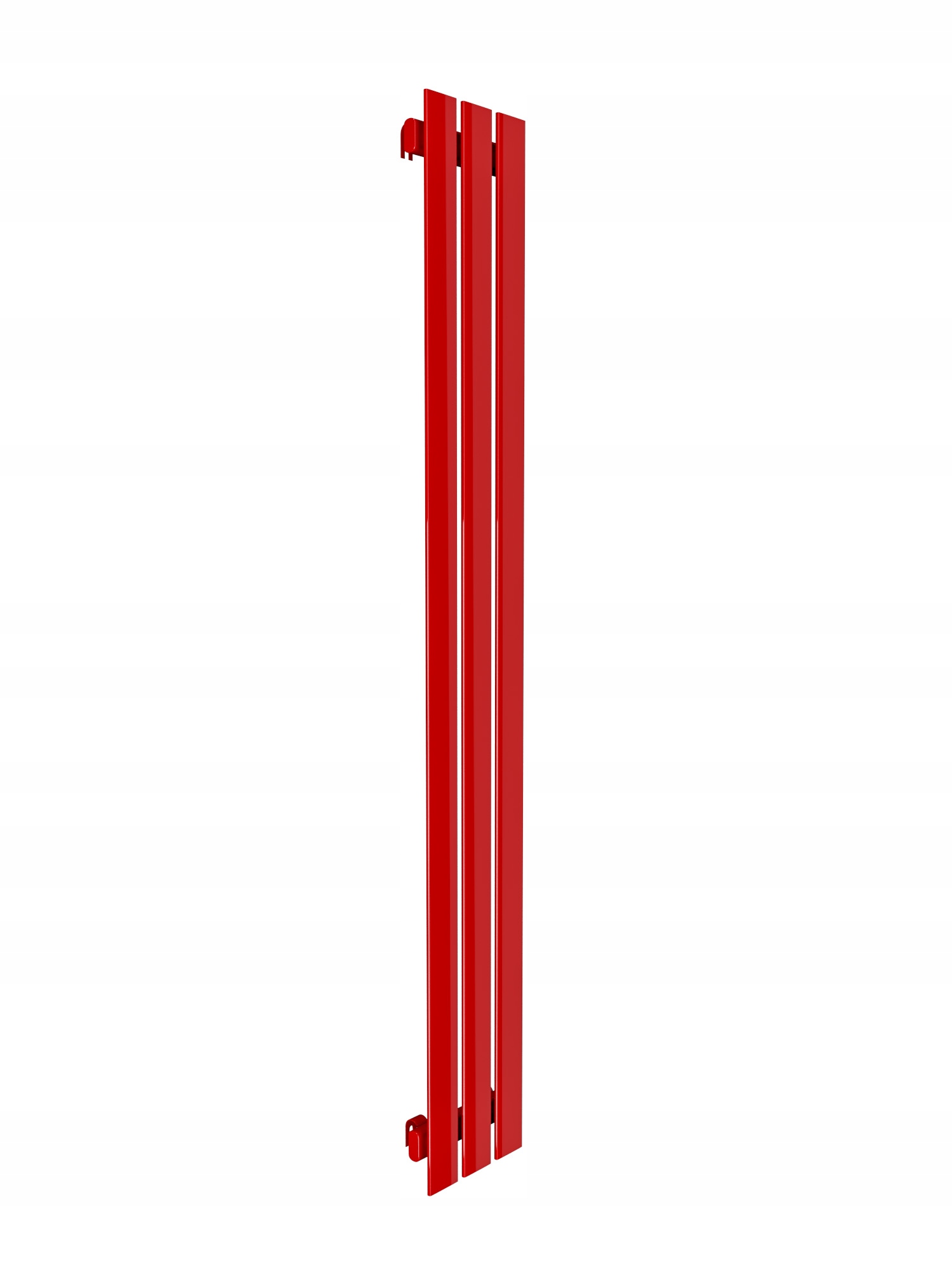 Dekoratívny panelový radiátor 140x22 červený