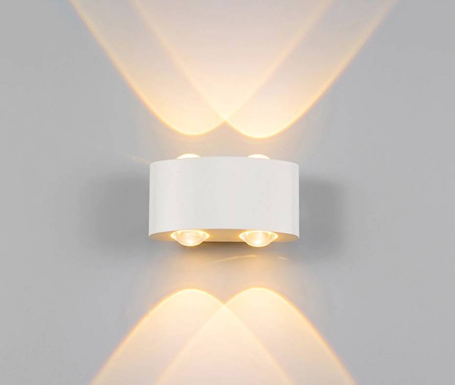 

kinkiet lampa ścienna Led 4W wodoodporny św ciepłe