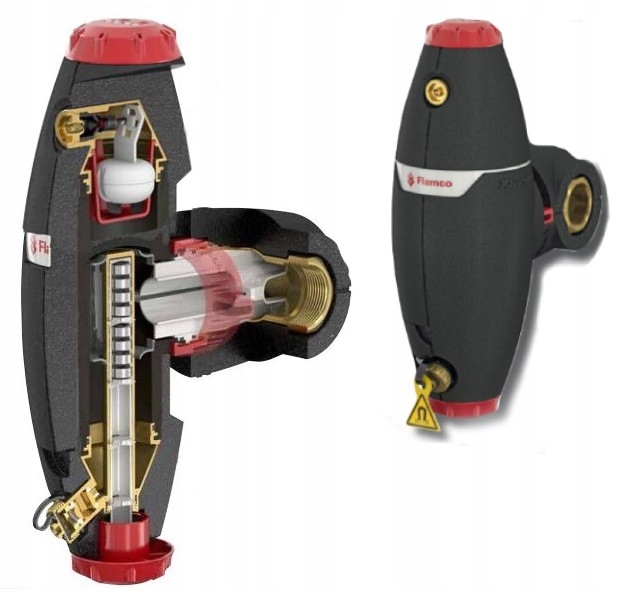 

Flamco Xstream Vent-clean 1F 1'' Separator 11062