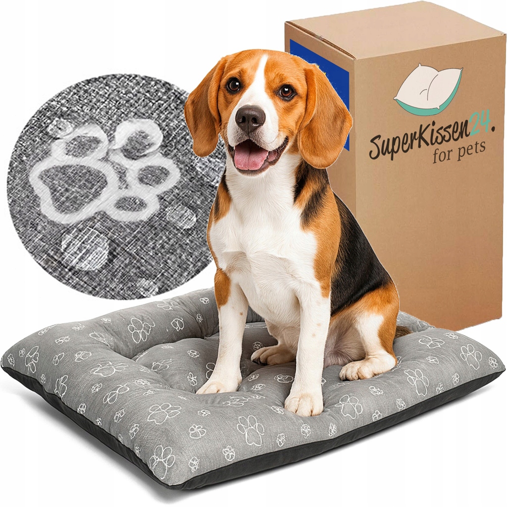 Levně Pelíšek potah , 70x50 Claw, Voděodolný, imitace lnu