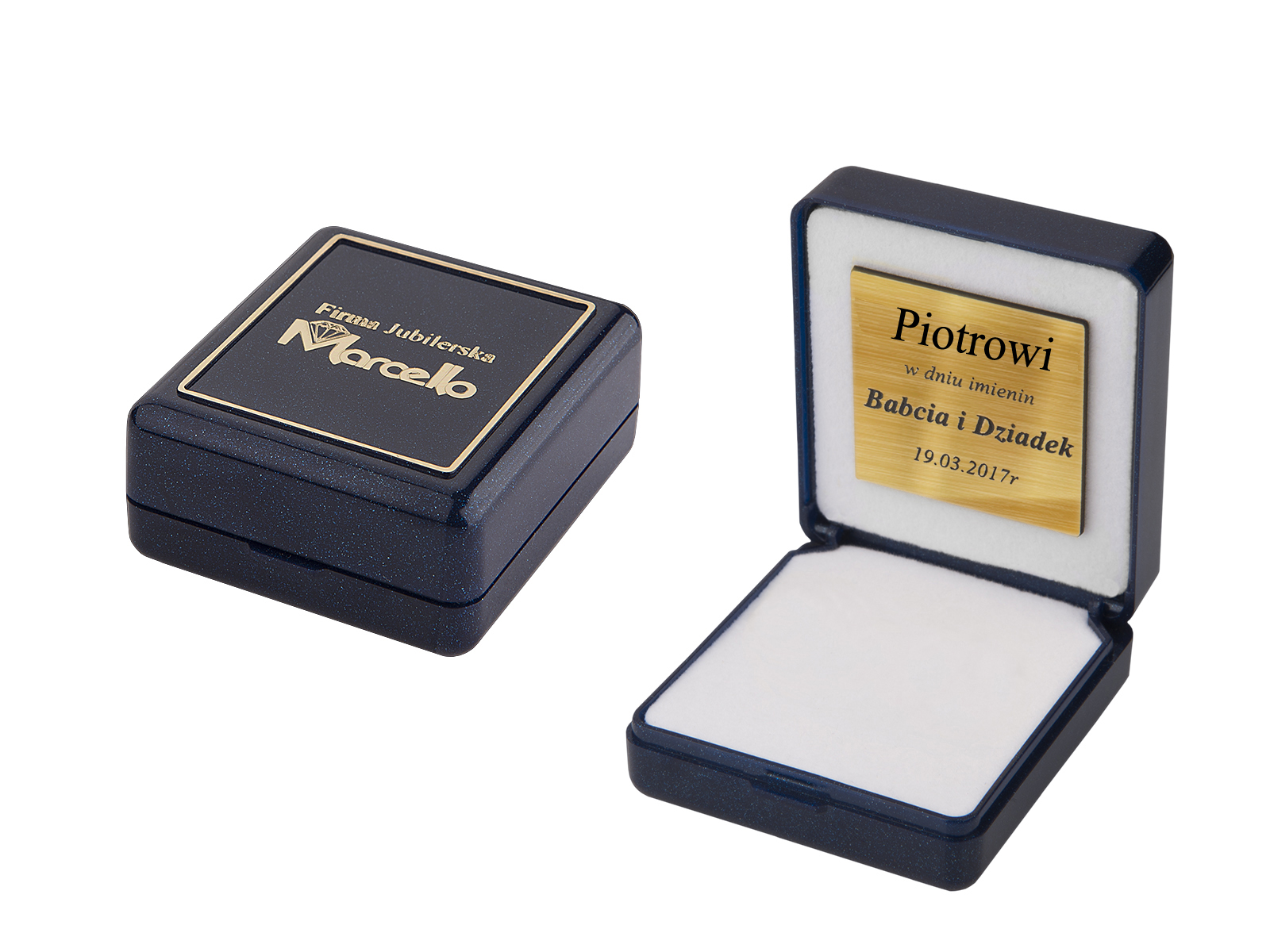 Krzyżyk Srebrny Patriotyczny Bóg Honor Stan opakowania oryginalne