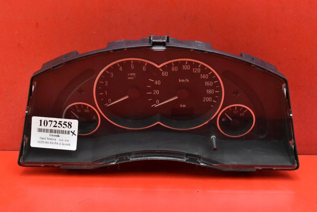 dials dials EU 13173381XT OPEL MERIVA A 1.7 CDTI 100 KM 02-06