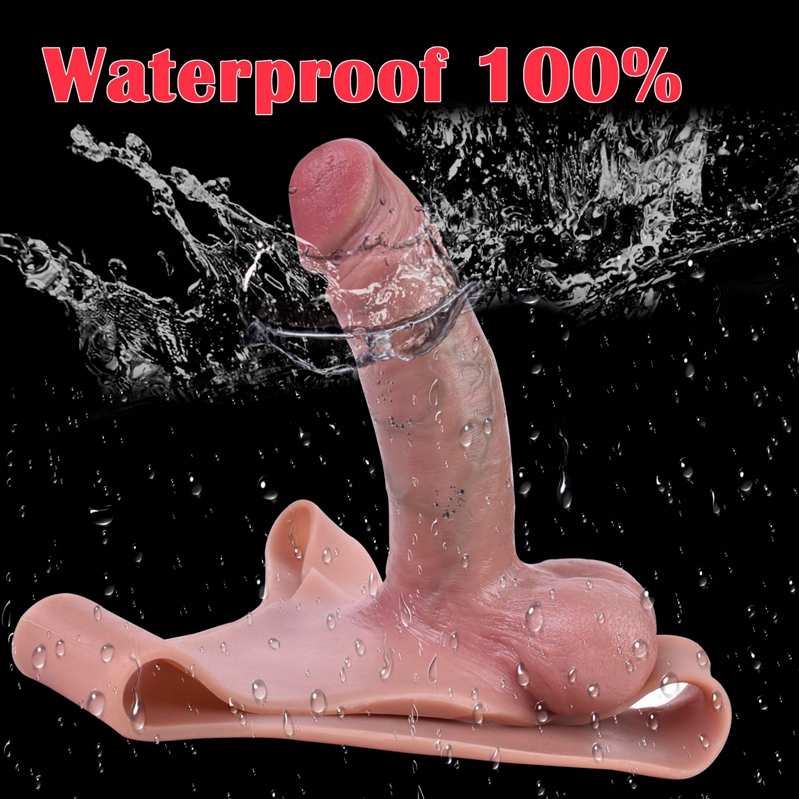 YOUXCLIAN Realistyczny Silikonowy Strap On Dildo z Jądrami — miniatura 7