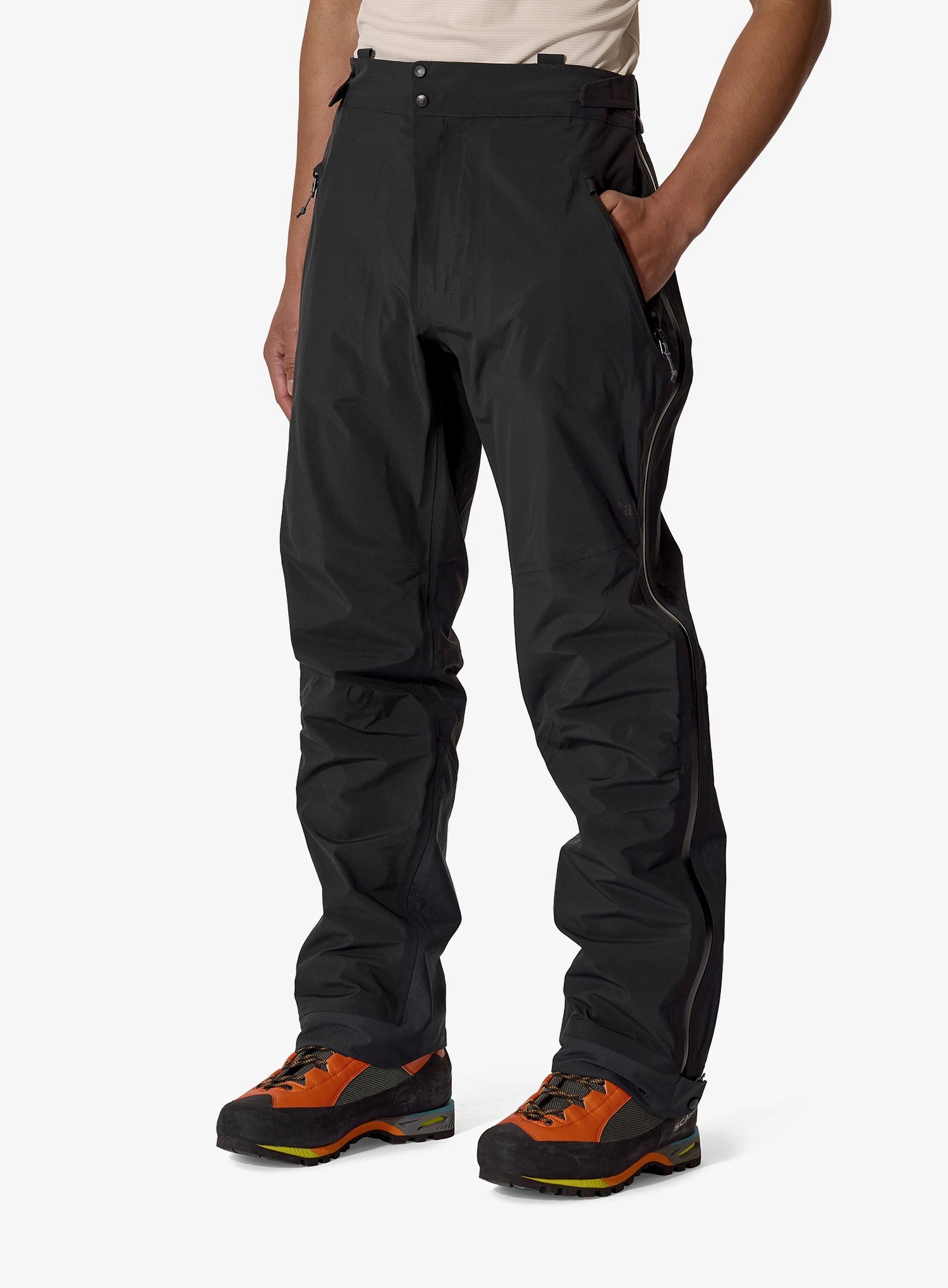 Spodnie z membraną Rab Firewall Guide Pants black/black M