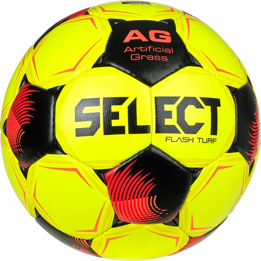 Select Piłka Nożna Flash Turf Żółty v26 Fifa R.5 Orlik
