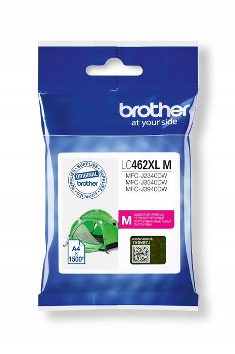 Originální inkoust Magenta Brother LC-462XLM, LC462XLM