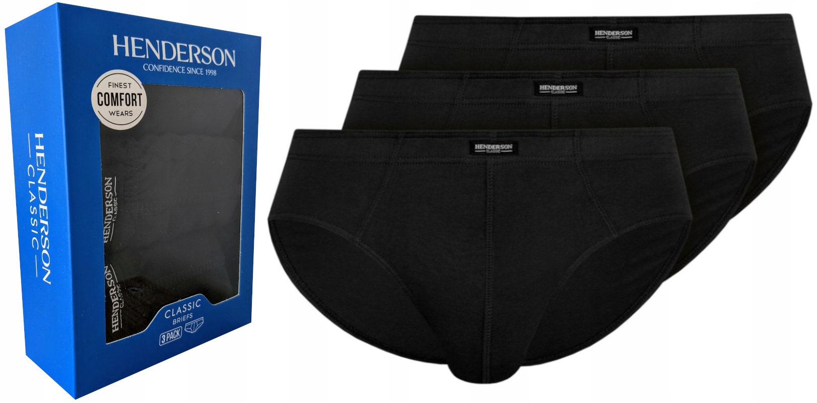 

Henderson Slipy Męskie Majtki 100% Bawełna - XL