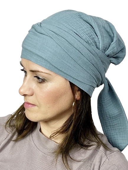 

Turban Lara 003 muślin chusta po chemioterapii