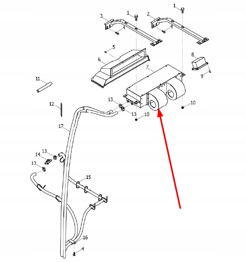 ASTE2S810010001K - TE2S810010001K нагреватель