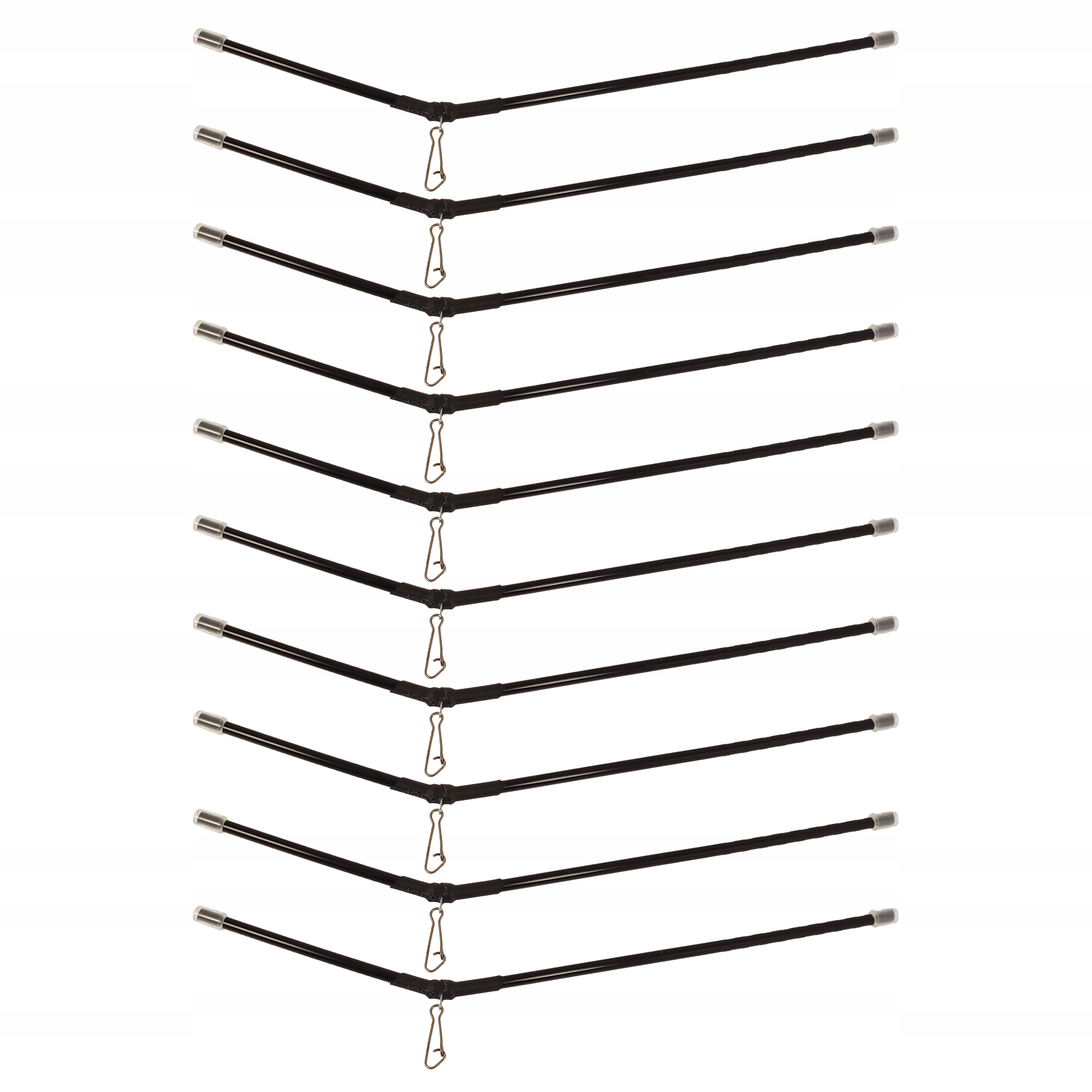 Rurka antysplątaniowa 25cm wygięta z agrafką do koszyka grunt feeder 10szt