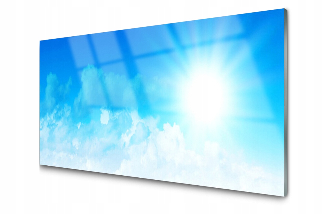 

Panel szklany Płytka Słońce Niebo 100x50