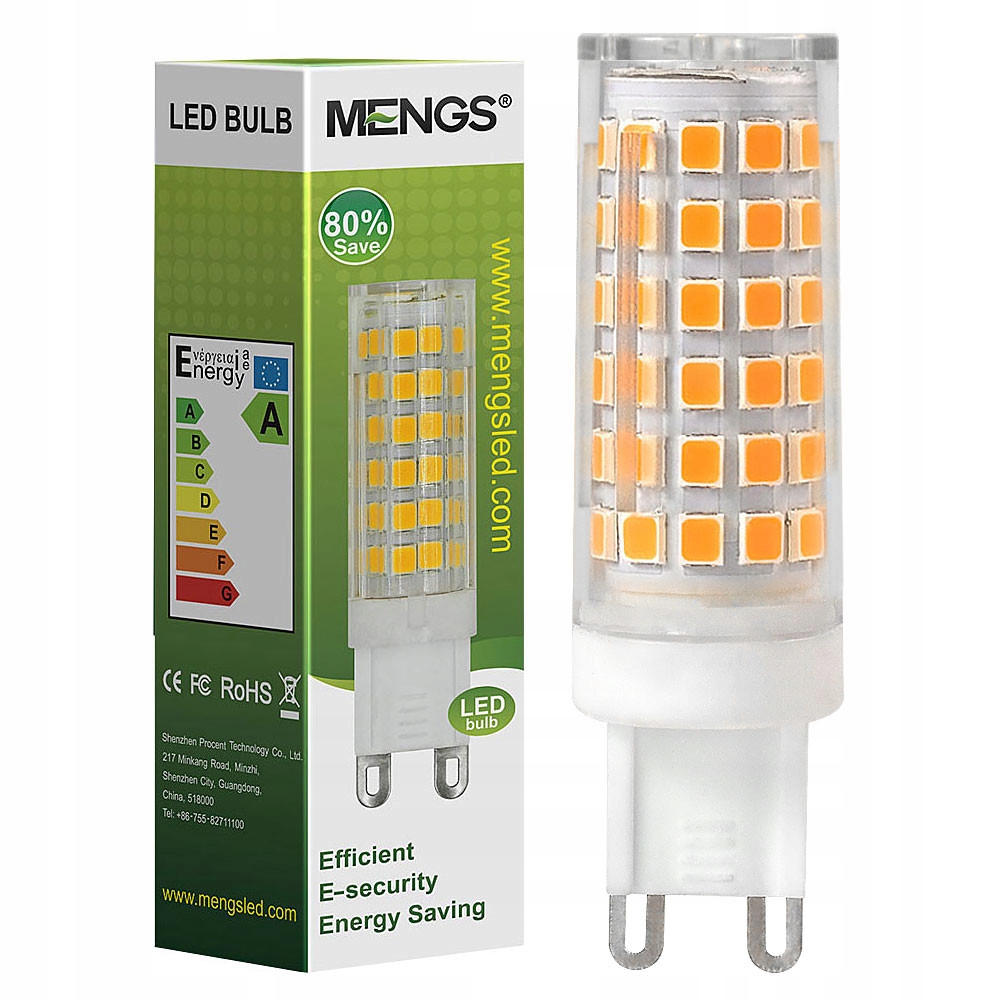 

Żarówka Led G9 12W=95W biały zimny Pc 76x 2835SMD