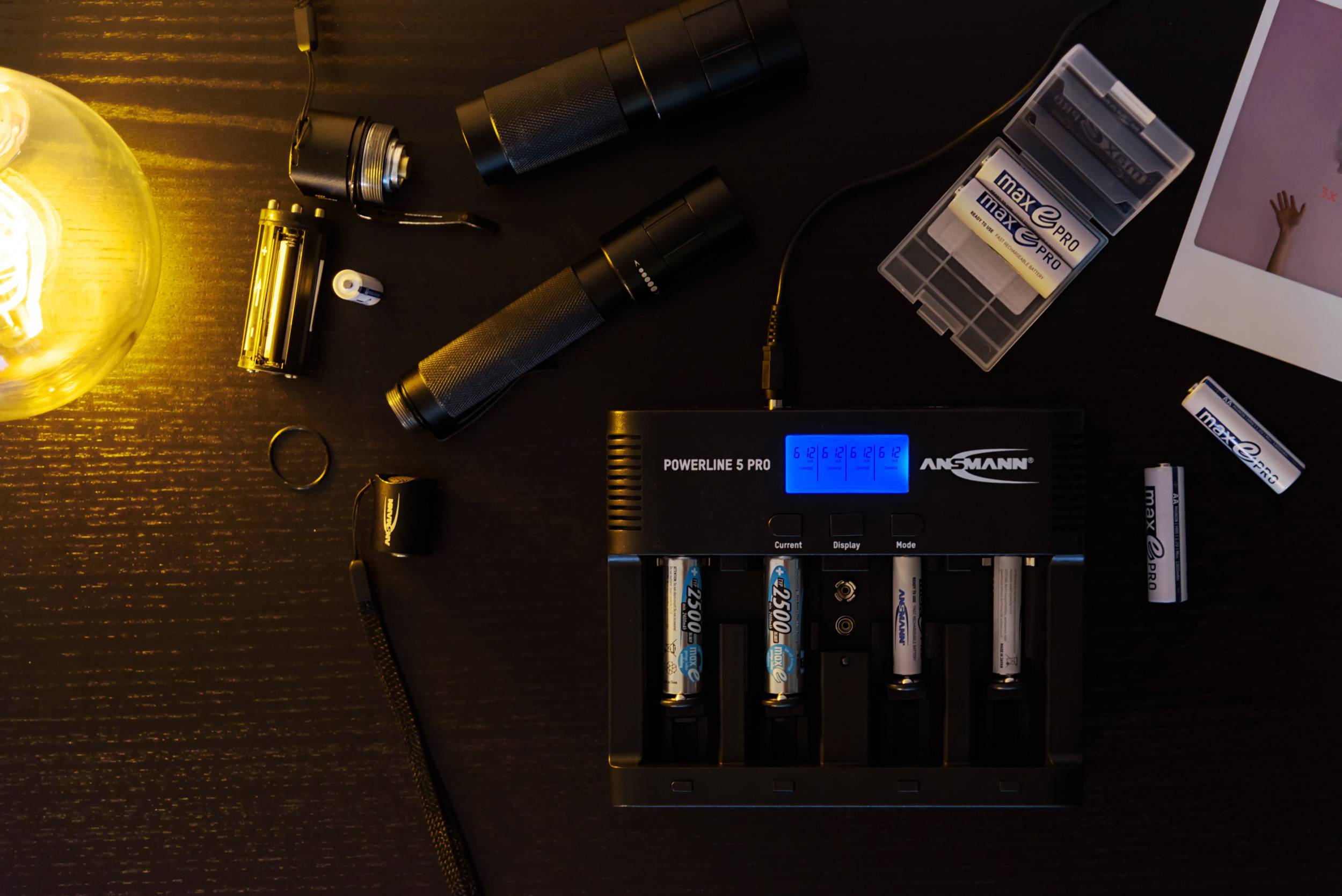 Ładowarka do akumulatorów Ansmann Powerline 5 Pro EAN (GTIN) 4013674023653