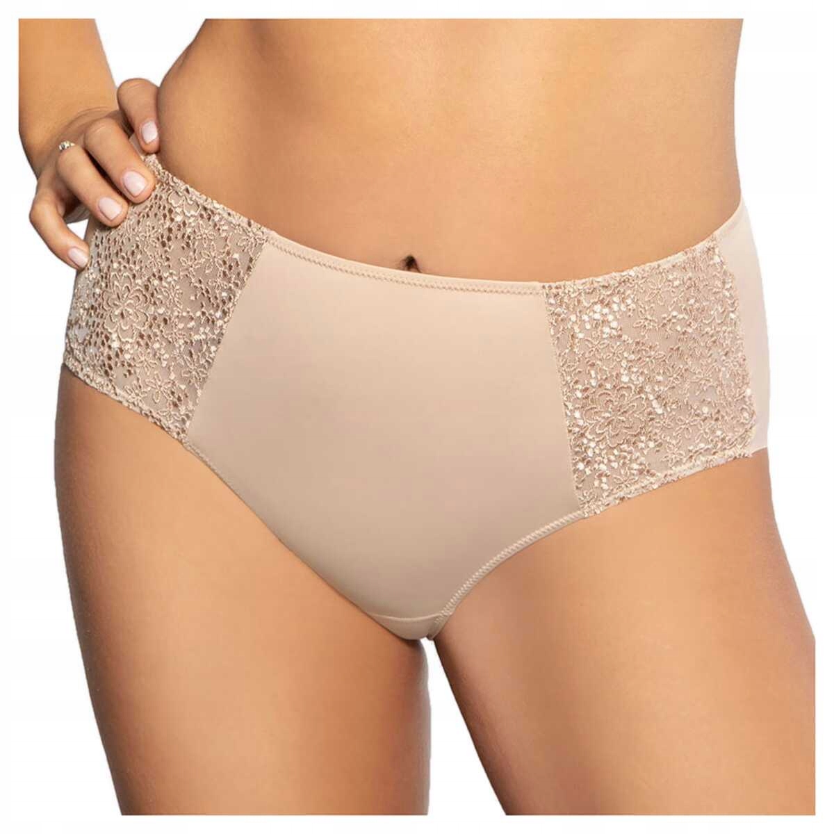 Corin Kalhotky dámské elegantní kalhotky s výšivkou Gisele 03725 béžové M